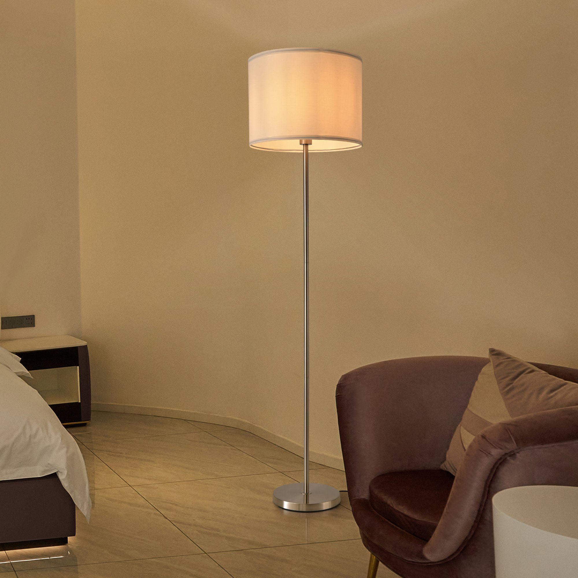 lux.pro Stehlampe, ohne Leuchtmittel, »Tamworth« Stehleuchte günstig online kaufen
