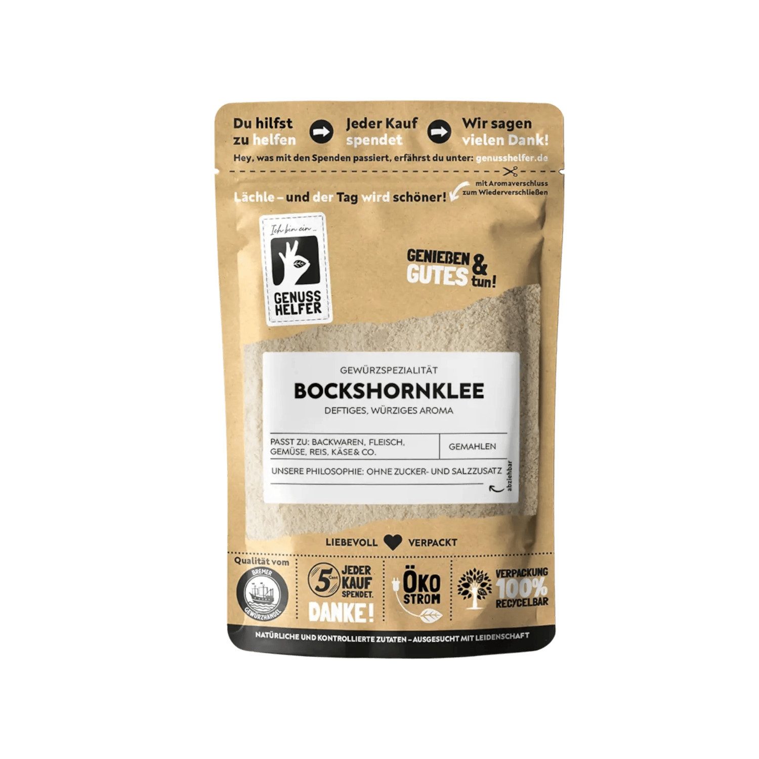 Bremer Gewürzhandel Gewürz Bockshornklee, gemahlen, 100 g
