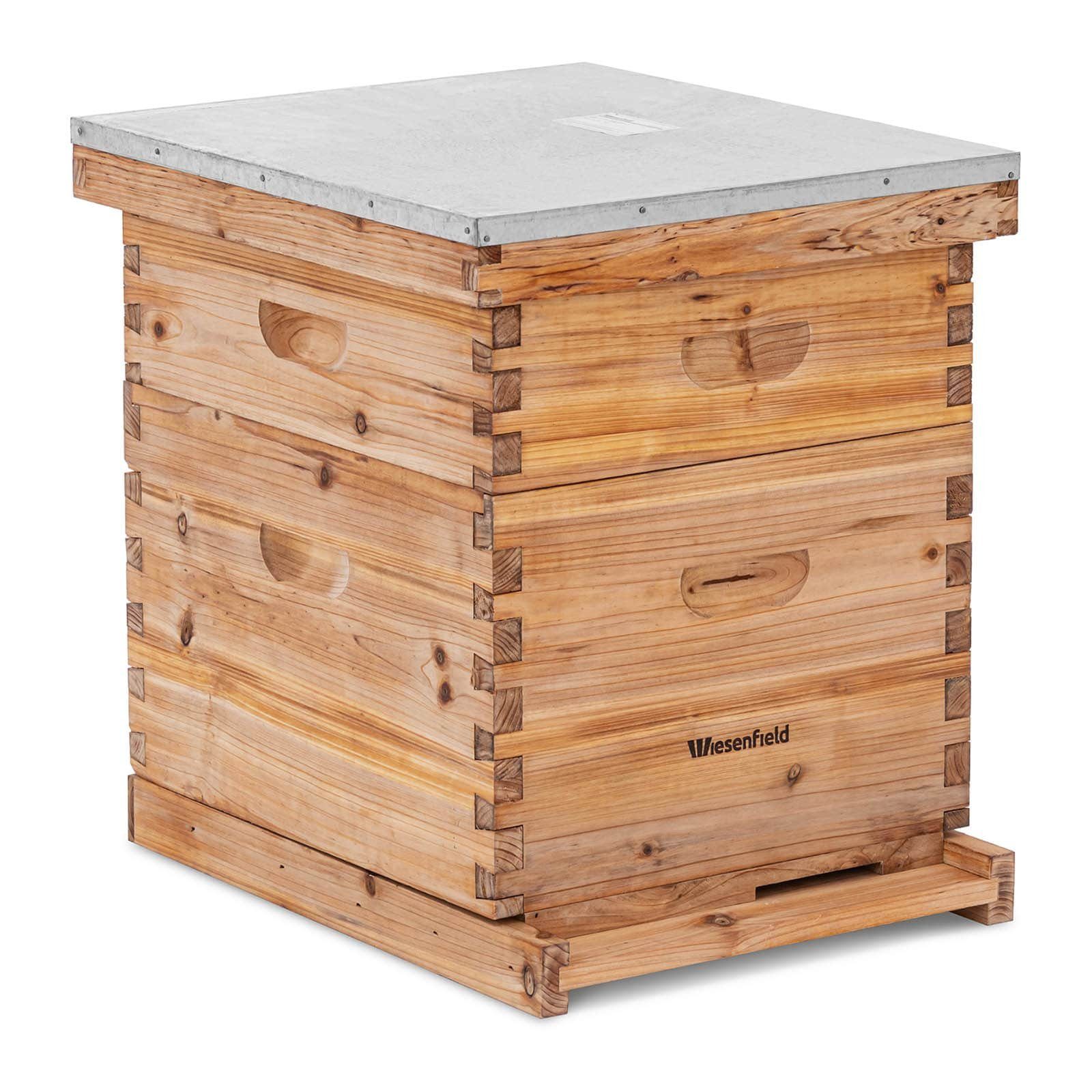 Wiesenfield Bienenbeute Dadant Bienenstock Bienenhäuschen Beute 2