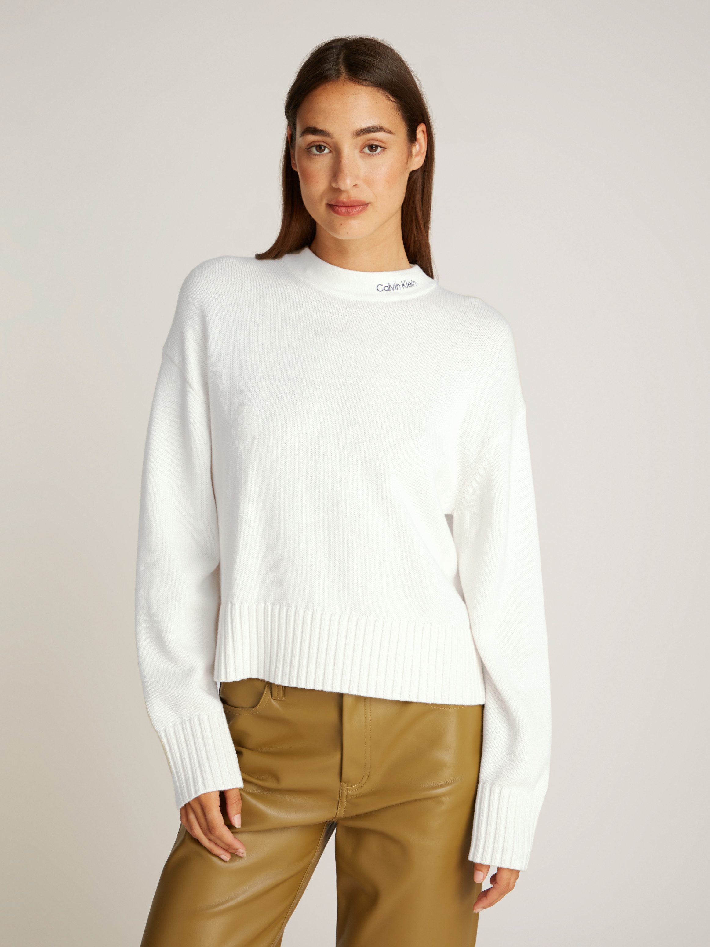 Strickpullover LOGO EMBRO SWEATER