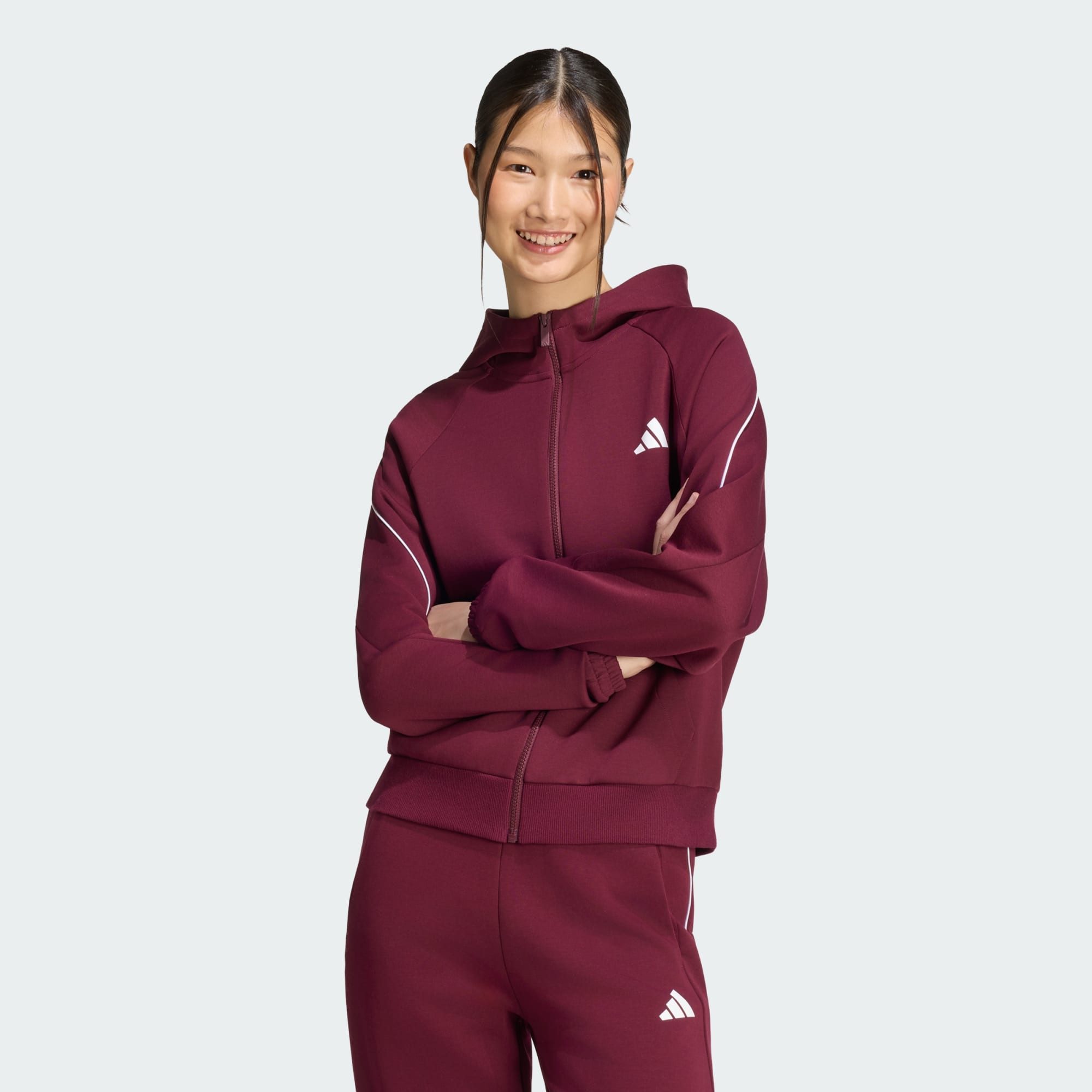 adidas Sportswear Funktionsjacke STADIUM SMALL LOGO KAPUZENJACKE (1-St)