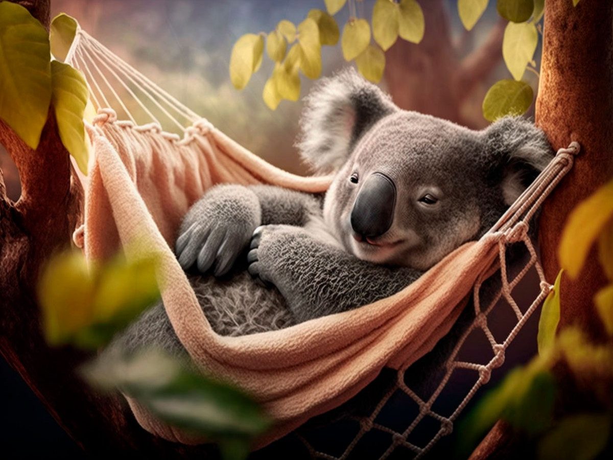 CALVENDO Puzzle CALVENDO Puzzle Entspannungs-Koala, 1000 Teile Lege-Größe 6 günstig online kaufen