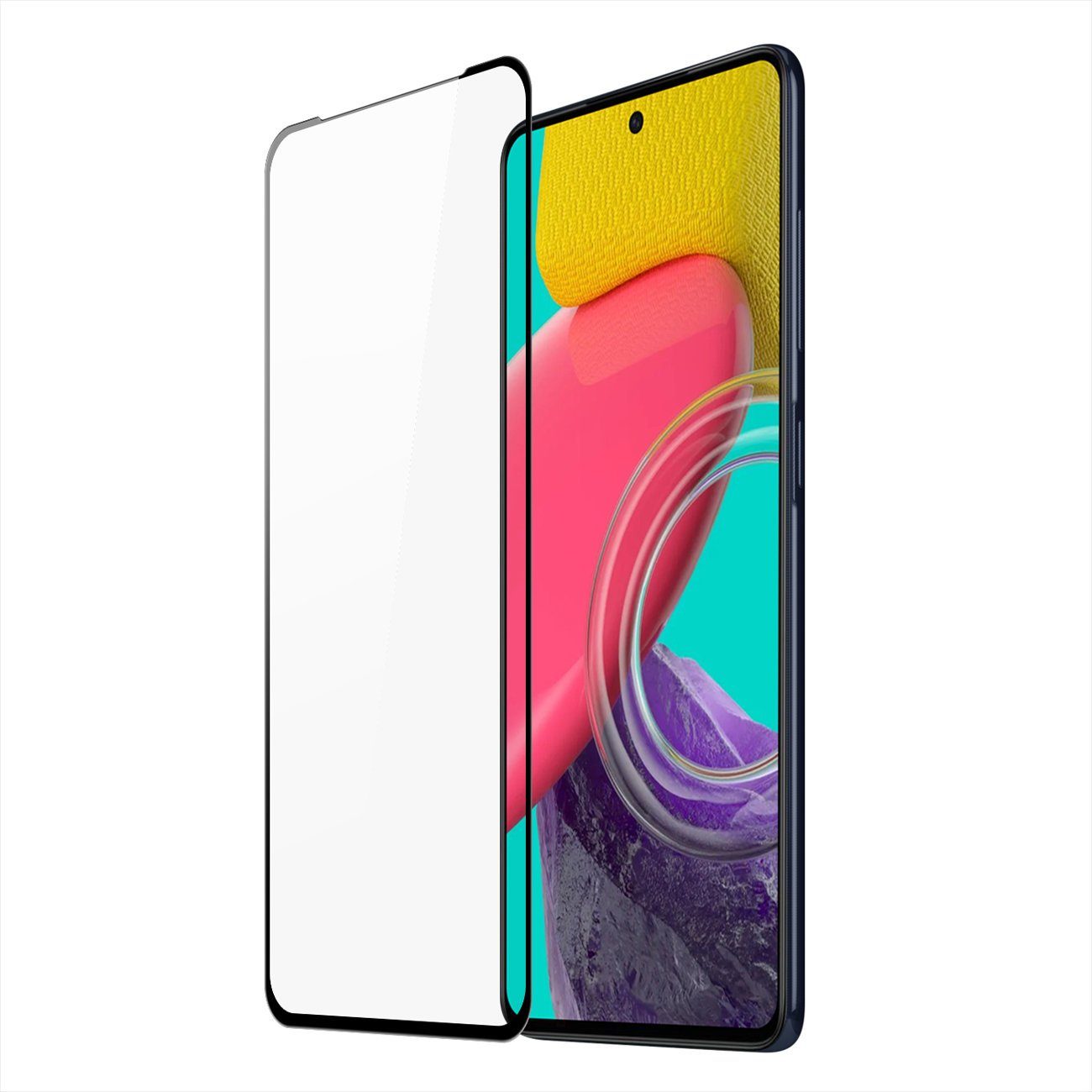 COFI 1453 Schutzfolie 5D Schutz Glas kompatibel mit Samsung Galaxy Xcover 7