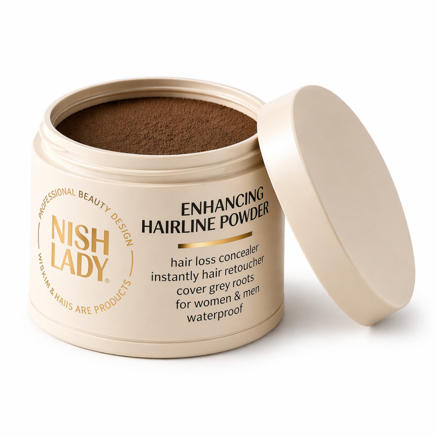 Nishlady Haaransatz-Farbpuder Nishlady Haaransatz-Puder 10 g – 4 Farben