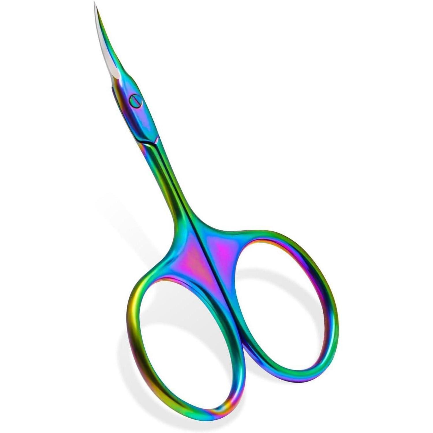 CGBE Nagelschere Professionelle Nagelhautschere Extra Fein mit Gebogener Spitze aus