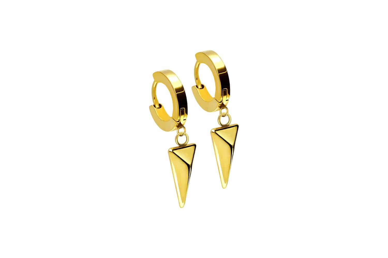 FILANGO Piercing-Set Titan Ohrclicker Creolen BEWEGLICHES günstig online kaufen