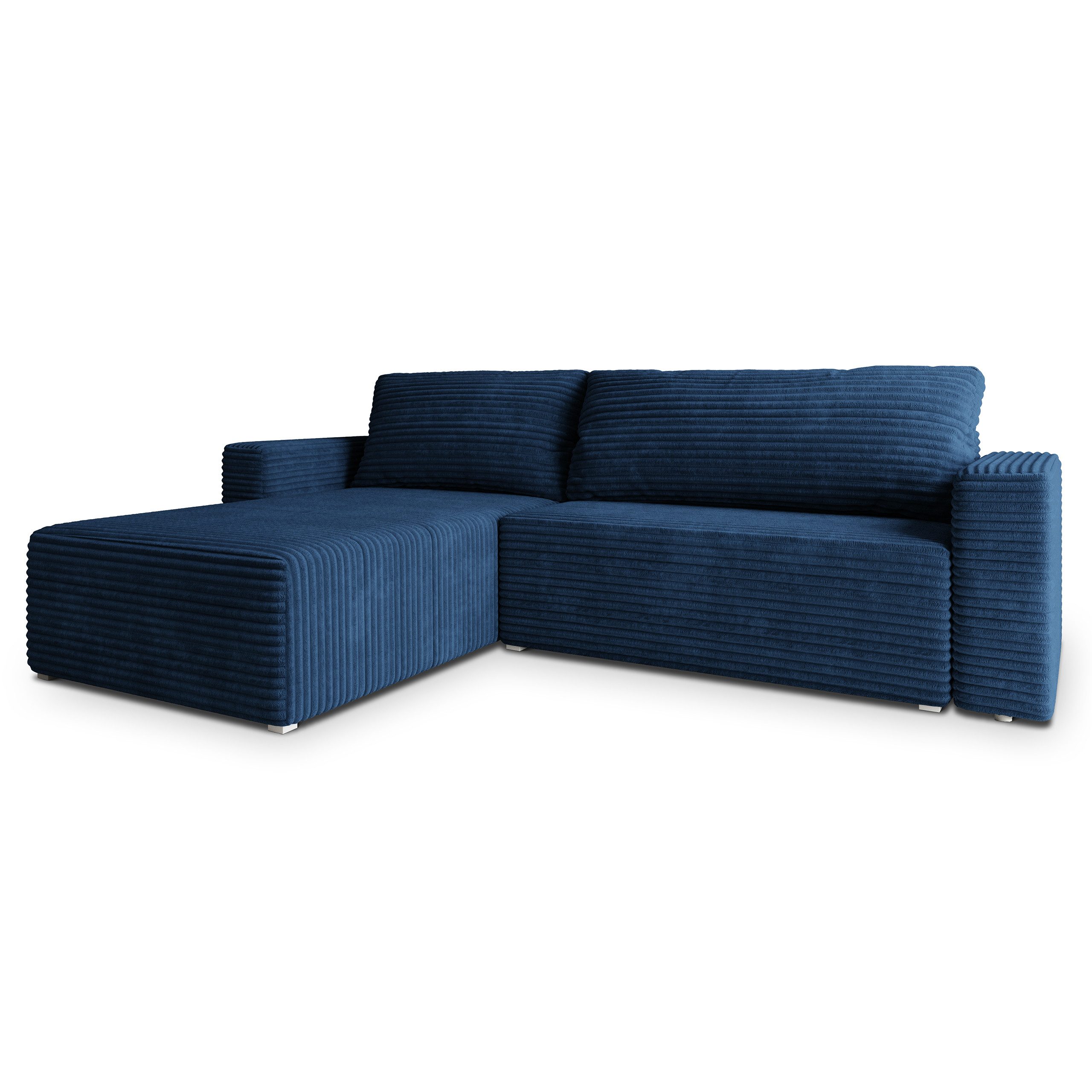 Masseno Ecksofa CALTI mit Schlaffunktion L-Form, Sofa mit Bettkasten