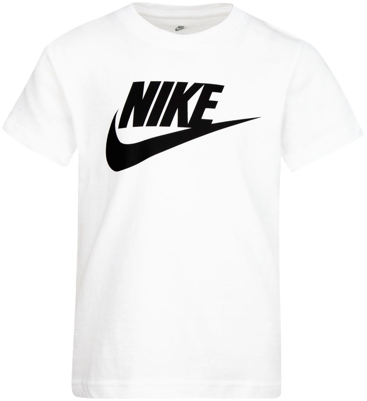 Kinder NIKE für Sleeve Nike TEE NKB FUTURA Short T-Shirt - Sportswear white