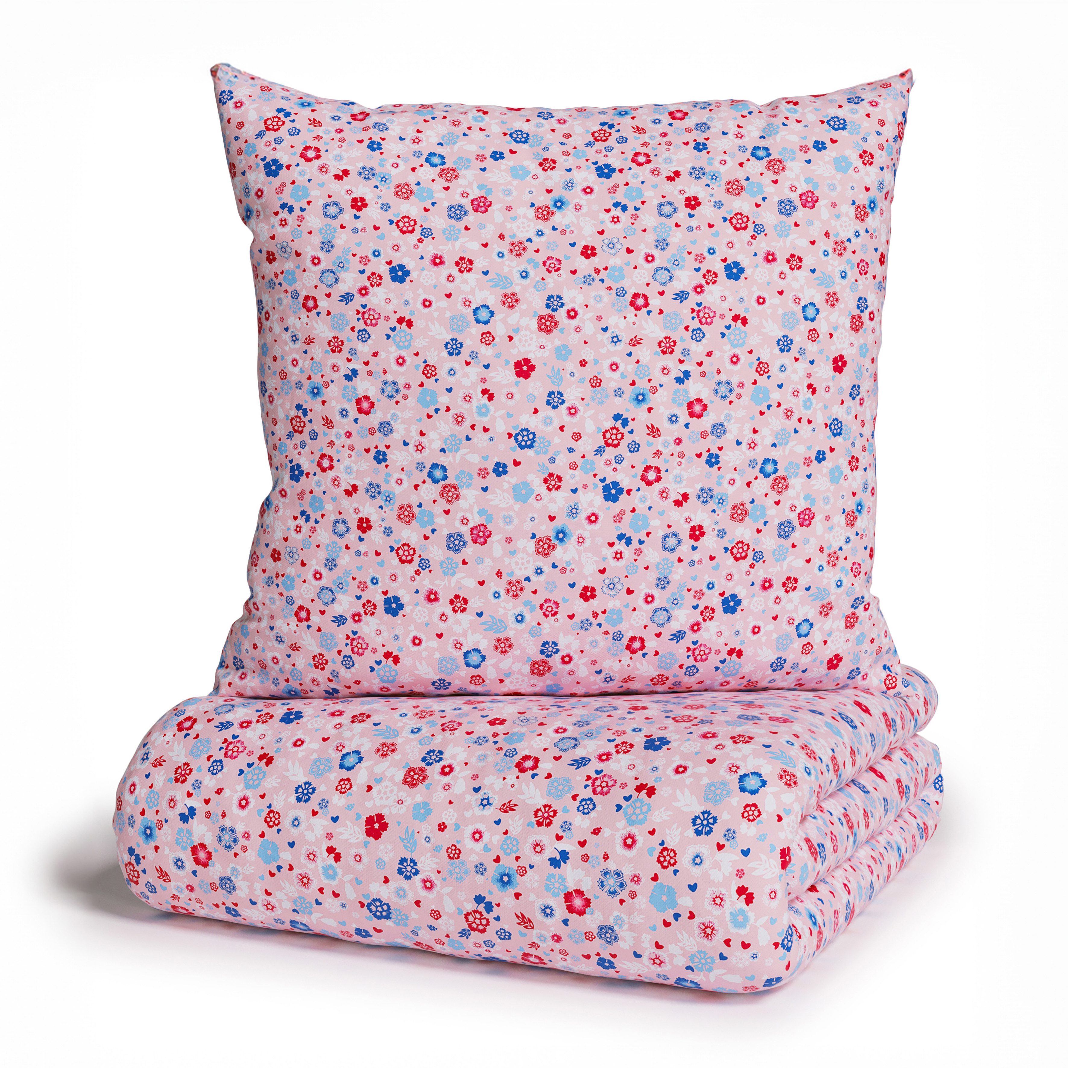 my home Bettwäsche "Mariby" 2 tlg. mit feinem Blümchen Design, skandinavisc günstig online kaufen
