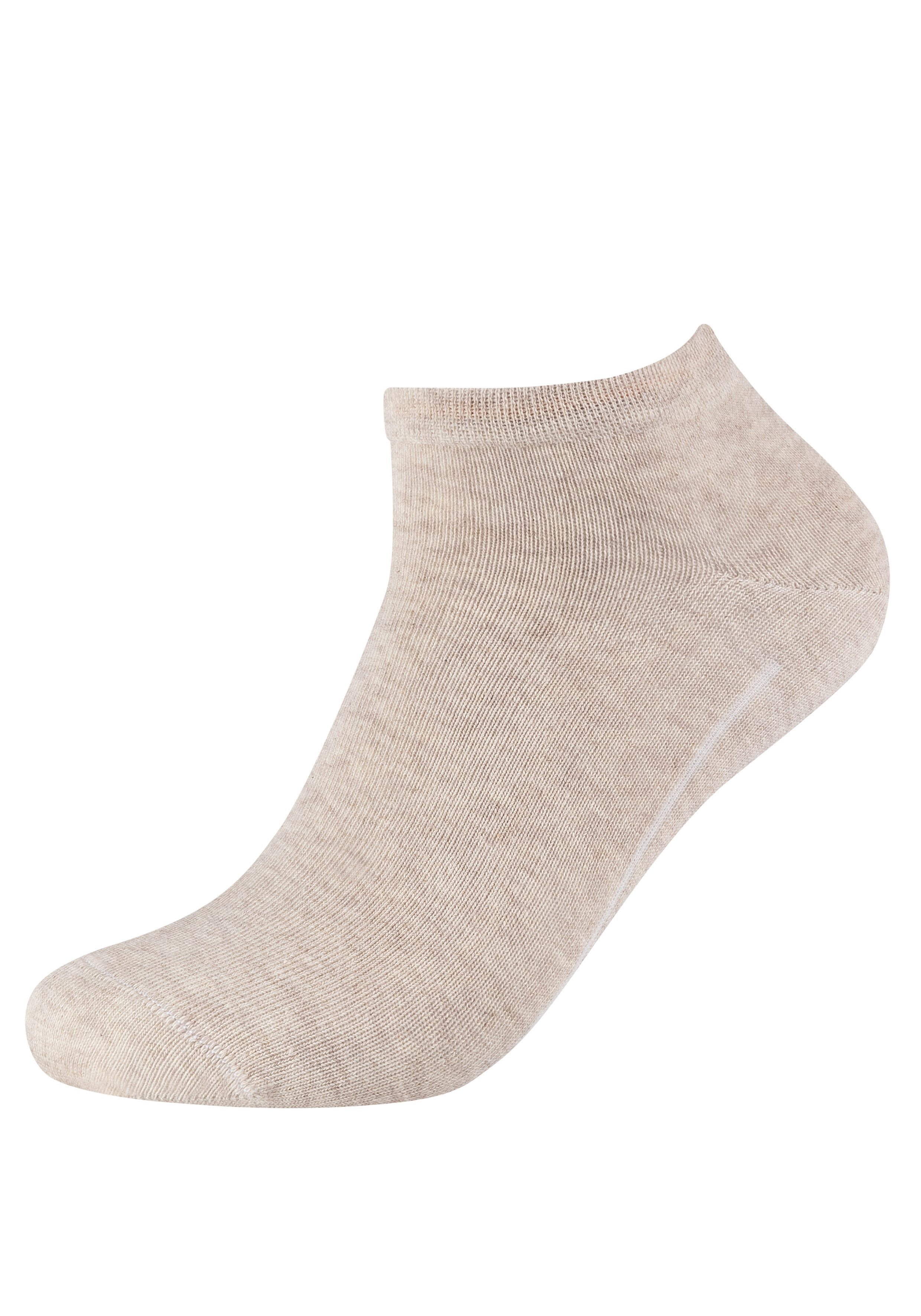 Camano Sneakersocken ca-soft (4-Paar) mit druckfreinem Bündchen