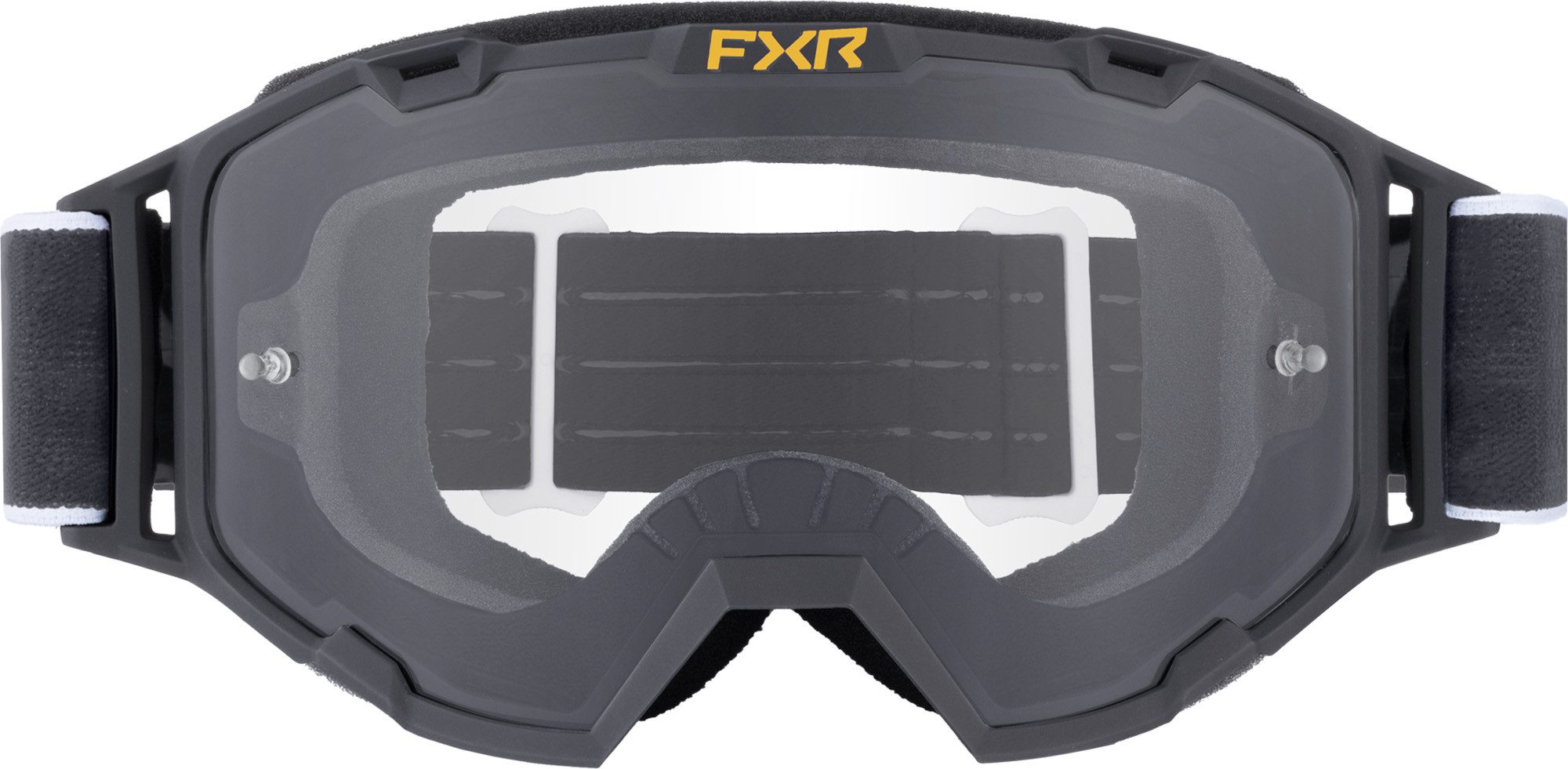 FXR Motorradbrille Maverick Prime Motocross Brille, Antifog,Mit Band