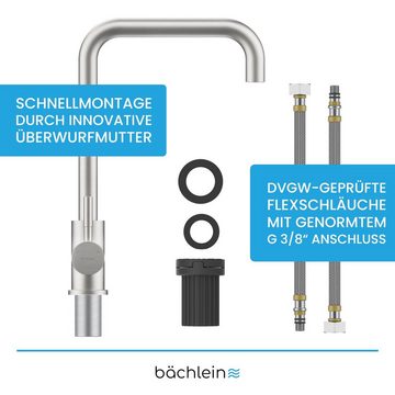 Bächlein Spültischarmatur Küchenarmatur Plivo extra hoher Auslauf