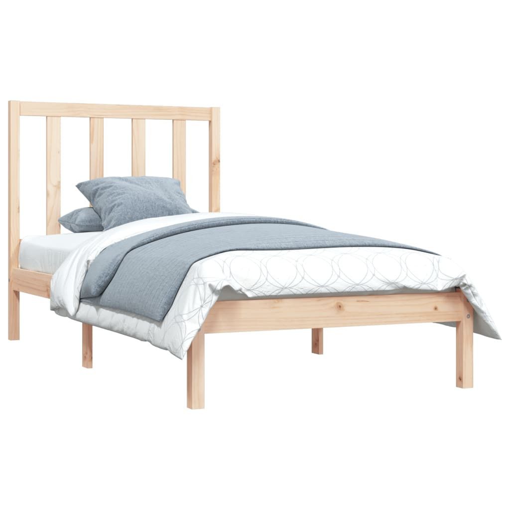 vidaXL Bett Massivholzbett Kiefer 90x200 cm günstig online kaufen