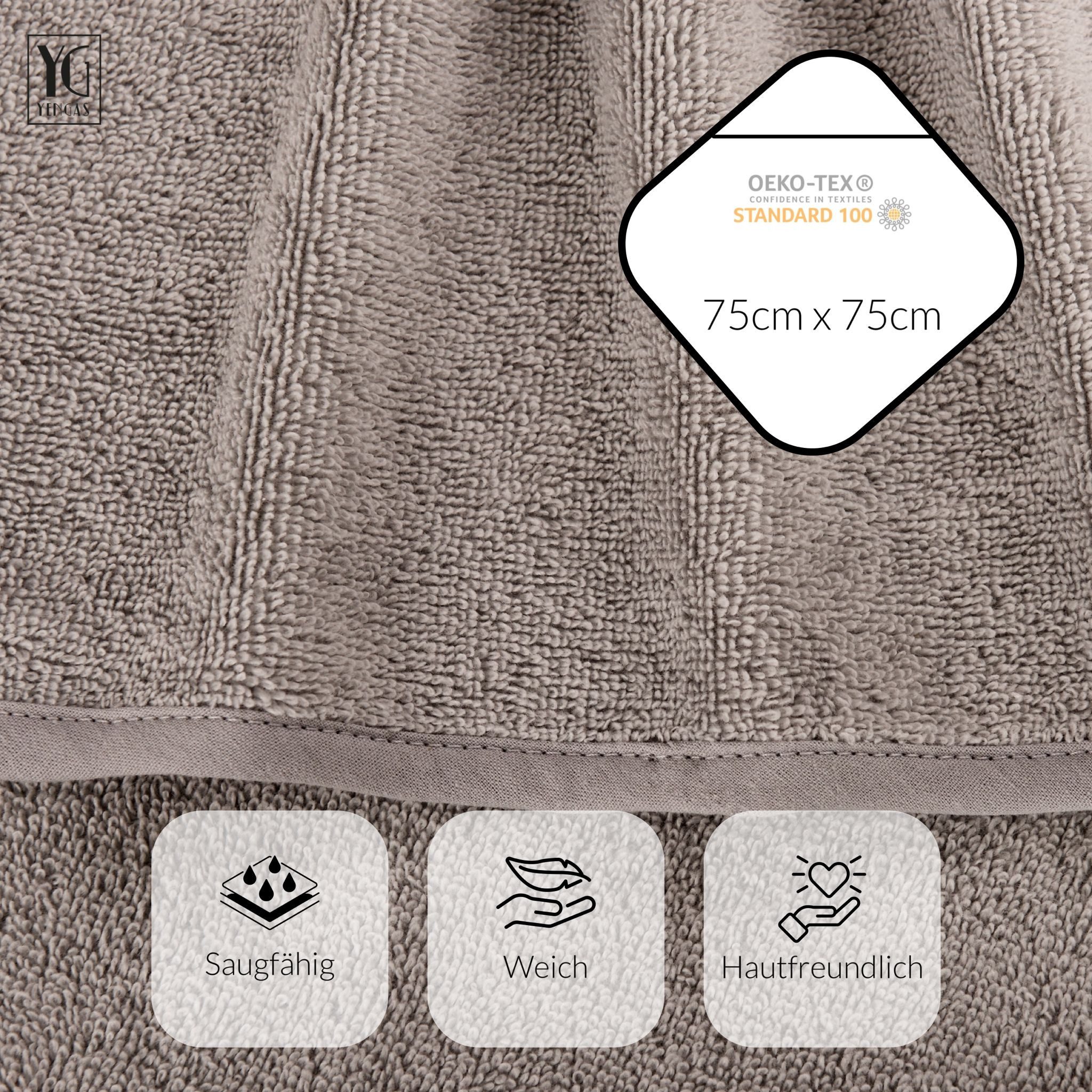YENGAS Kapuzenhandtuch, 100% Baumwolle, Babybadetuch, Strandtuch, günstig online kaufen