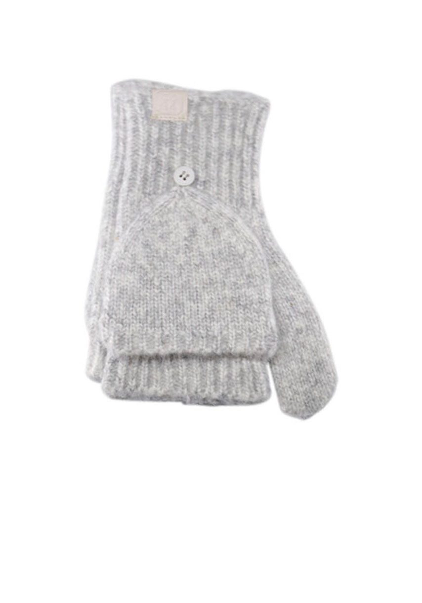 chillouts Strickhandschuhe Nadine Glove (1 Paar) mit Knopfverschlusssystem