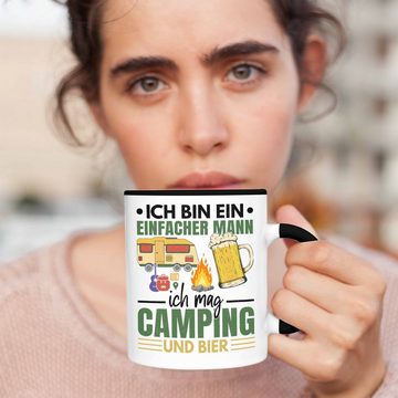 Trendation Tasse Trendation - Ich Bin Ein Einfacher Mann Wohnmobil Tasse Geschenk Camper Wohnmobilfahrer Geschenkidee Lustig