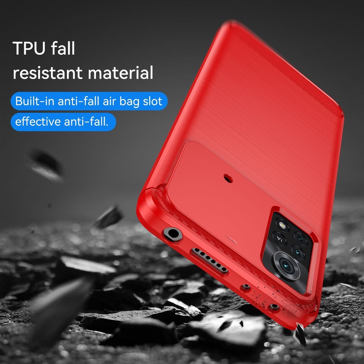 König Design Handyhülle Xiaomi Poco X4 Pro 5G, Schutzhülle Case Cover Backcover Etuis Bumper