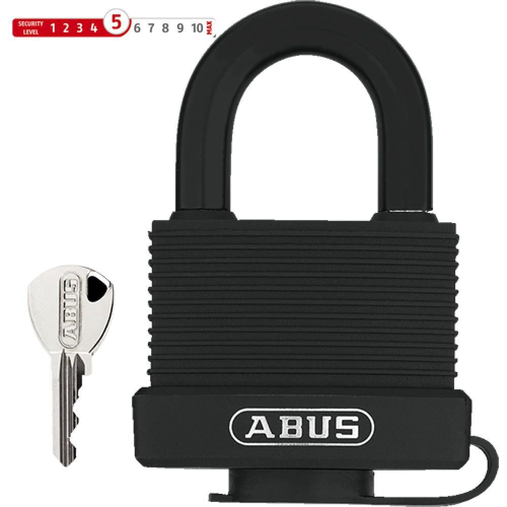 ABUS Bügelschloss Abus Vorhängeschloss, 70/45, schwarz, Abus, 32130