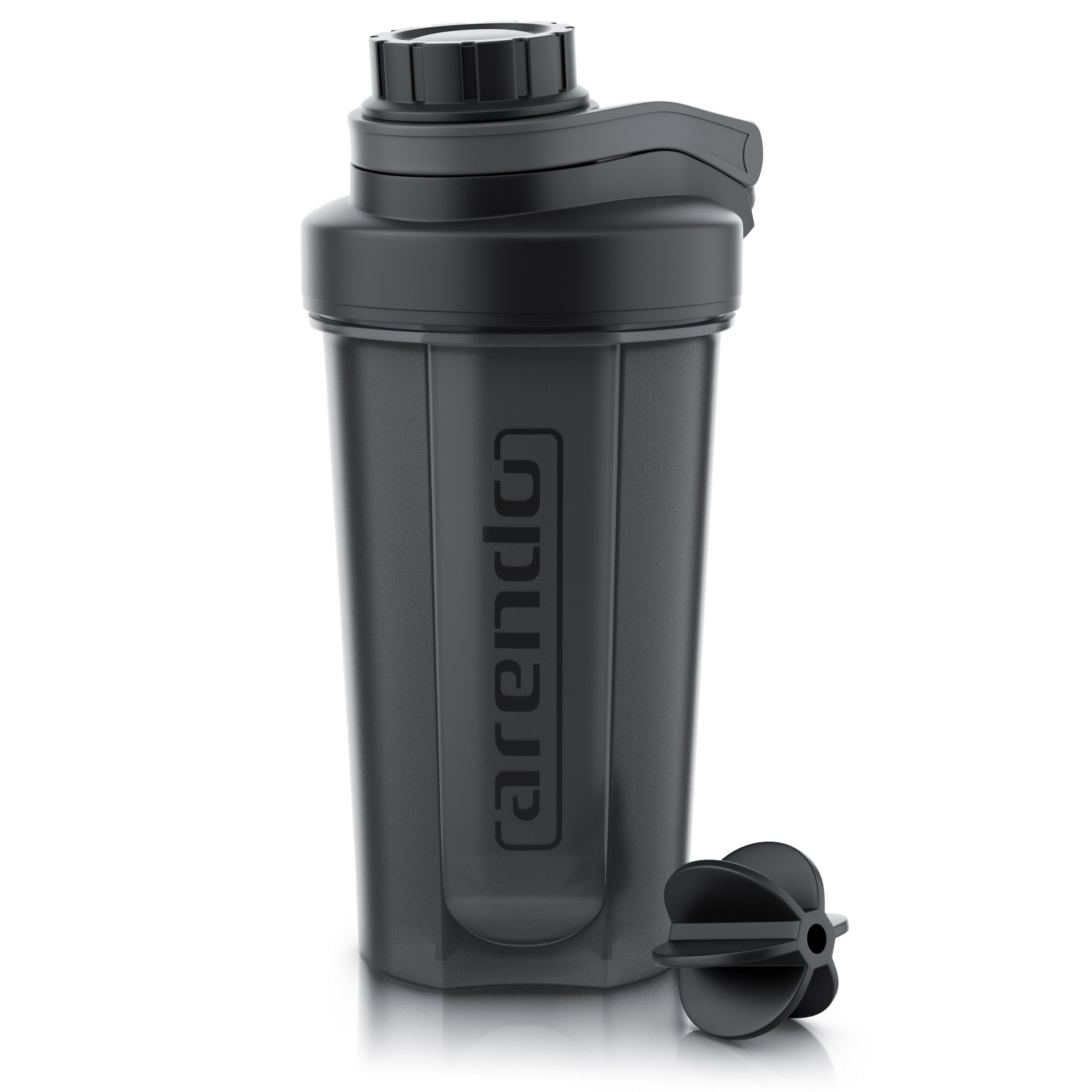 Protein Shaker Eiweißshaker 600 ml, verschließbar, spülmaschinengeeignet, BPA Frei