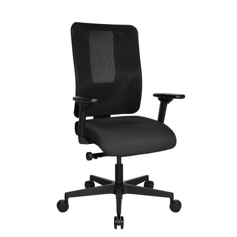 TOPSTAR Bürostuhl 1 Stuhl Bürostuhl Sitness Open X (N) Deluxe - anthrazit/schwarz