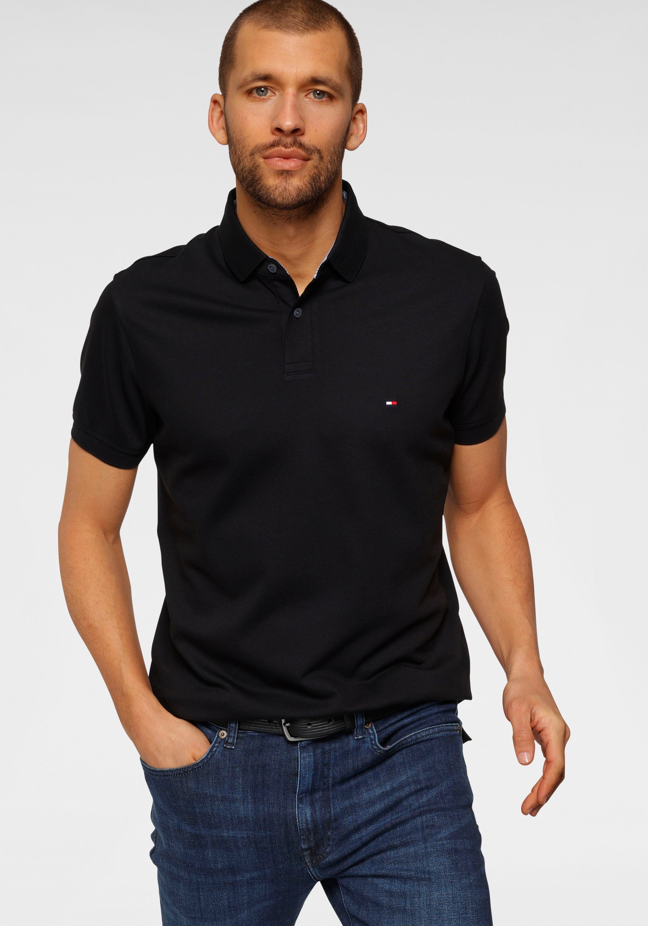 Polo-Shirt in schwarz online kaufen » Schwarze Polohemden | OTTO