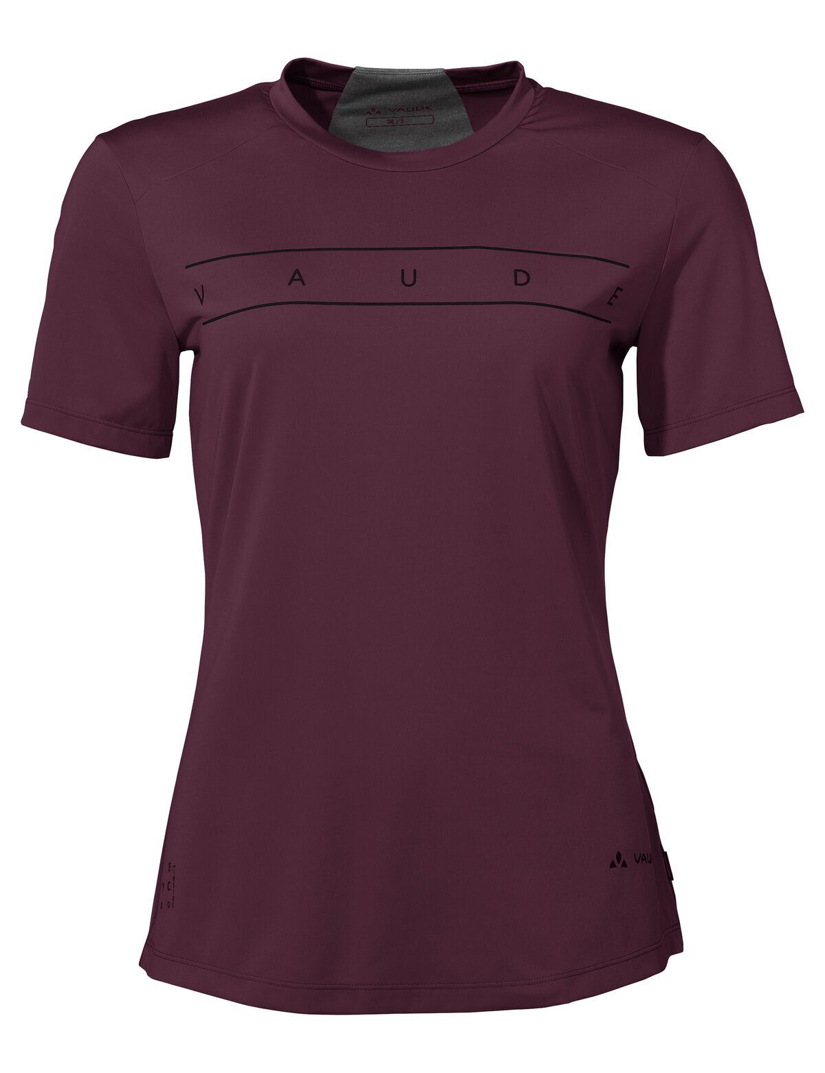 VAUDE T-Shirt Women's Qimsa Logo Shirt (1-tlg) Green Shape