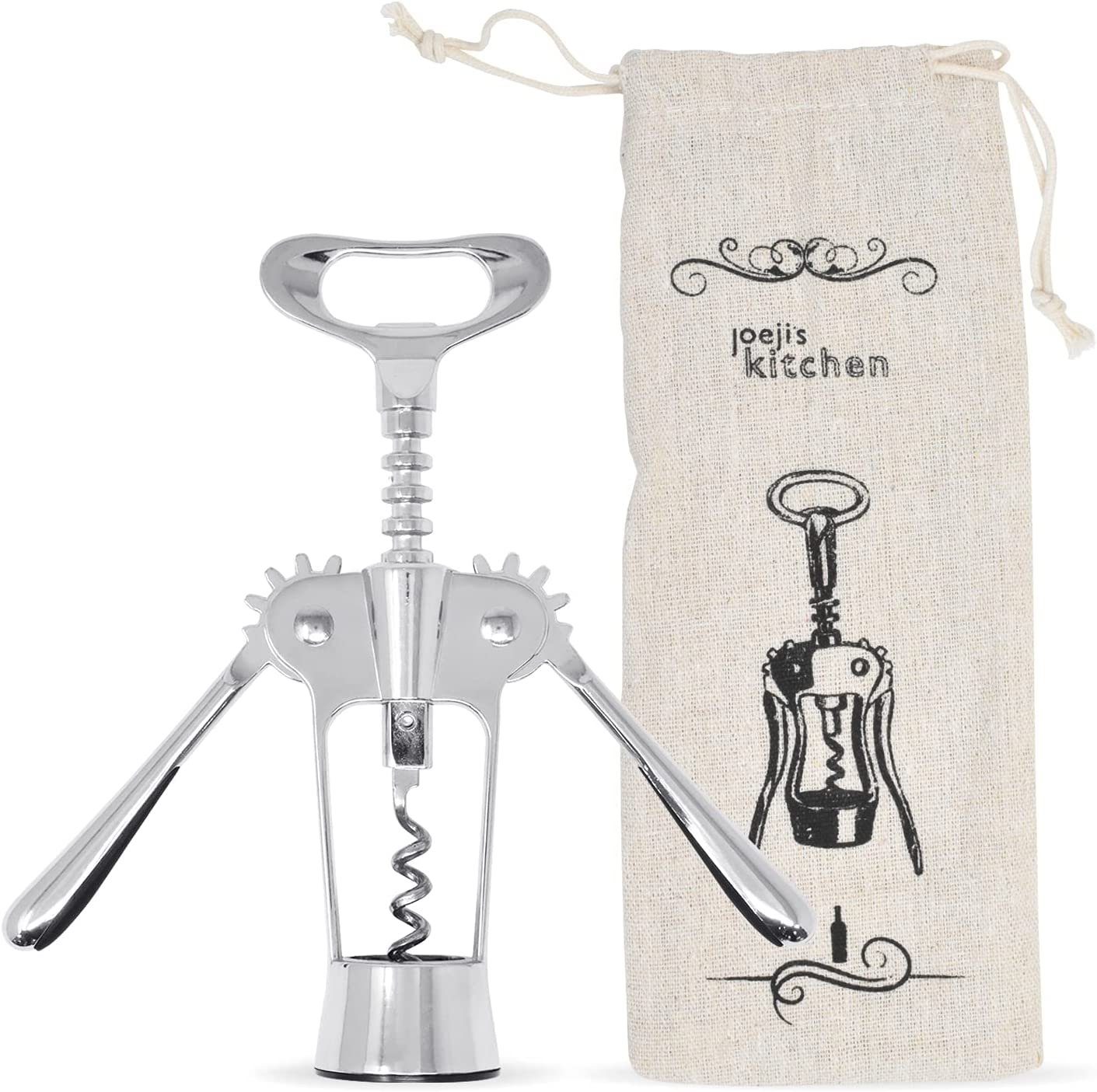 JOEJI’S KITCHEN Korkenzieher Weinflaschenöffner, Flaschenöffner, Schraubkorkenzieher-Set, (1 tlg). € 14,49, (€ 14,49 pro 1 Stk).