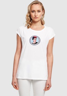 Merchcode T-Shirt Merchcode Damen Ladies Frida Kahlo - Round Extended Shoulder Tee (1-tlg)