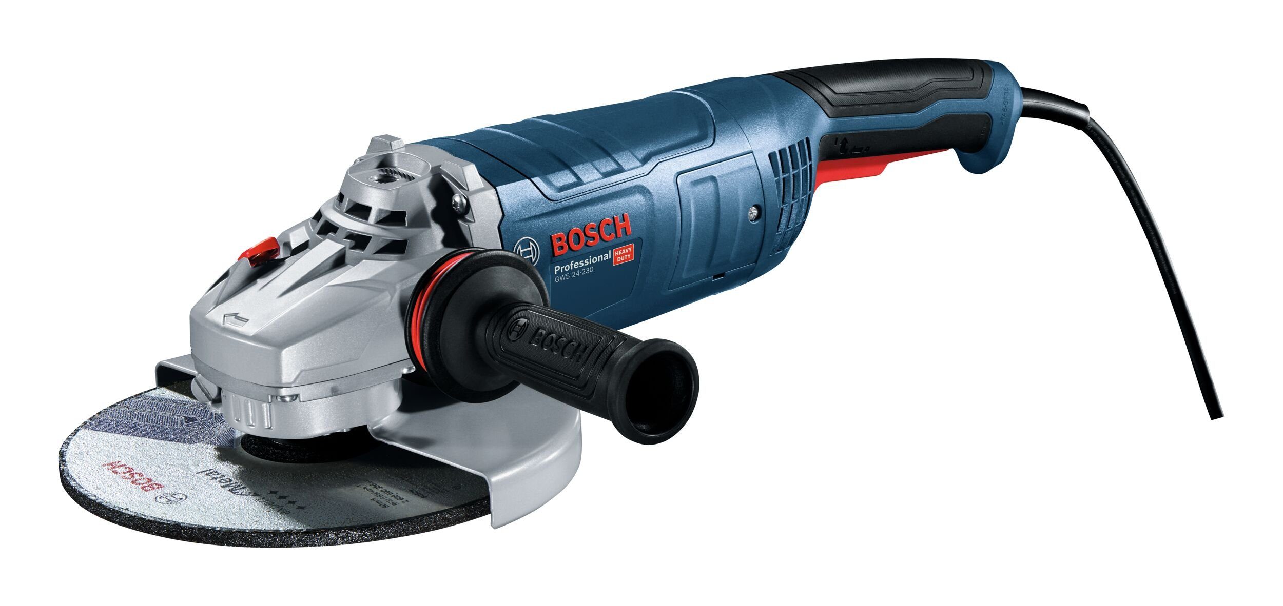 Bosch Professional Winkelschleifer GWS 24-230 P, max. 6500 U/min, Im Karton