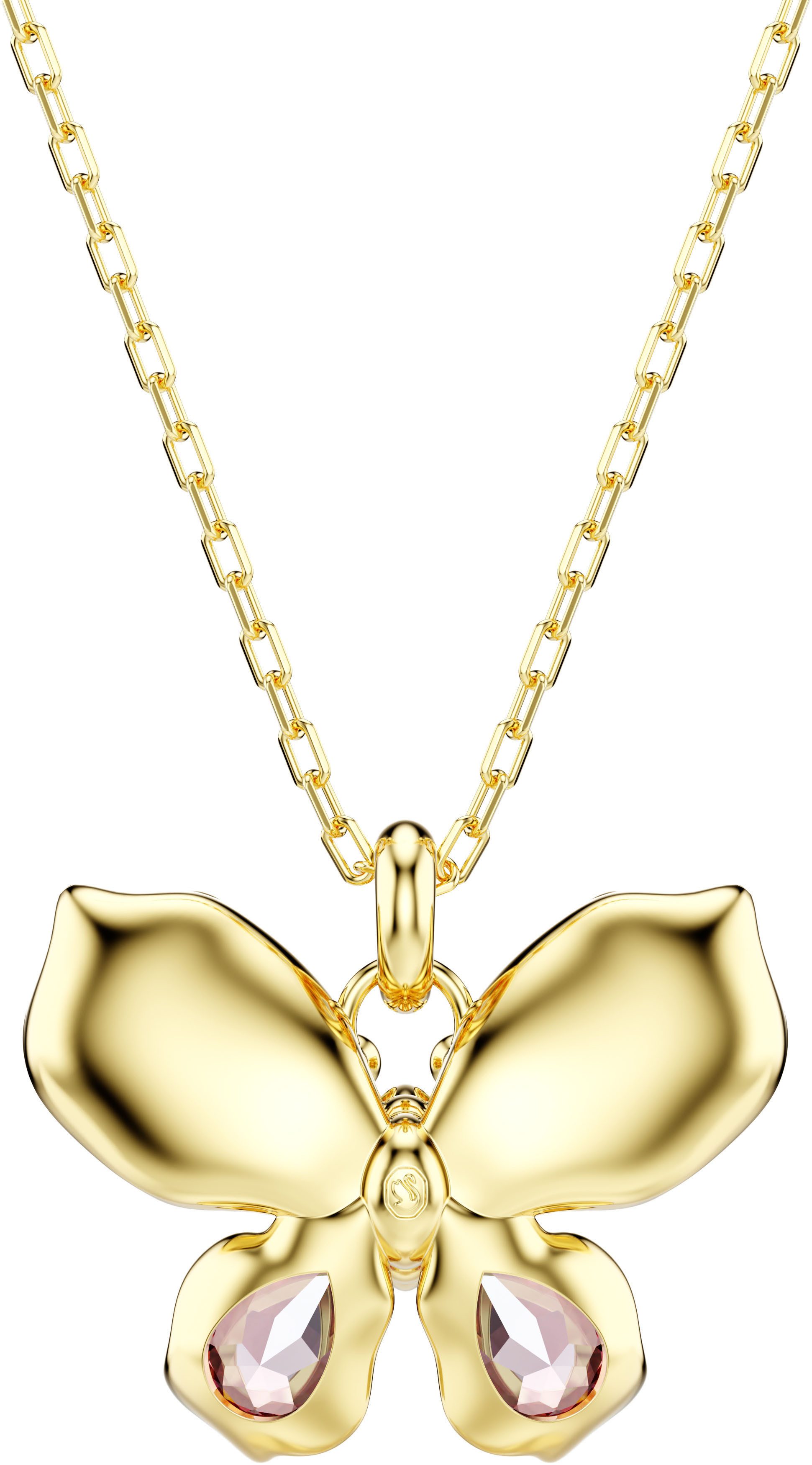 Swarovski Kette mit Anhänger Schmuck Geschenk Idyllia Anhänger Schmetterling, mit Swarovski® Kristall