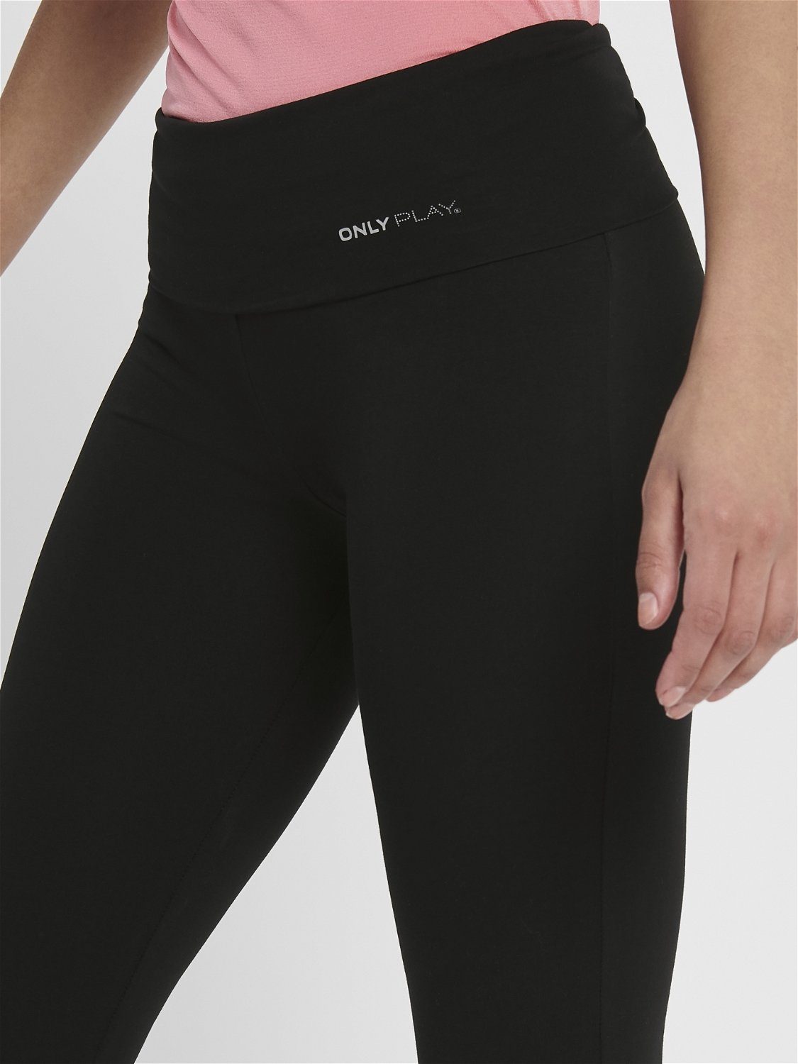ONLY Play Leggings ONPFOLD JAZZ TRAINING PANTS mit breitem Umschlagbund