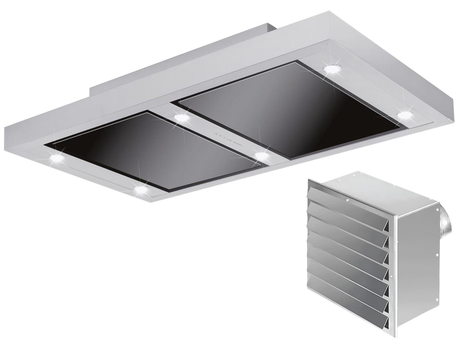 Silverline Deckenhaube, 120 cm