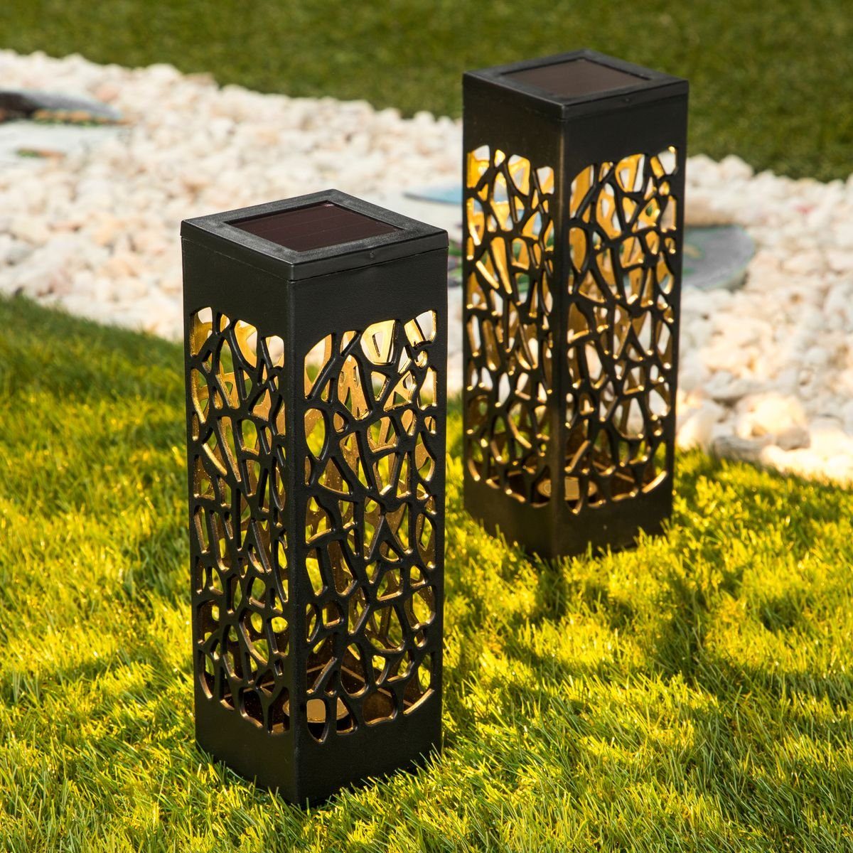 Gravidus LED Solarleuchte 2er LED Solar günstig online kaufen
