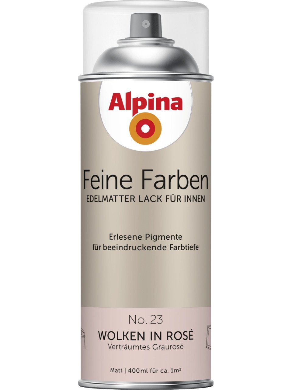 Farben in No. Alpina 23 Sprühlack Wolken Sprühlack Alpina Feine