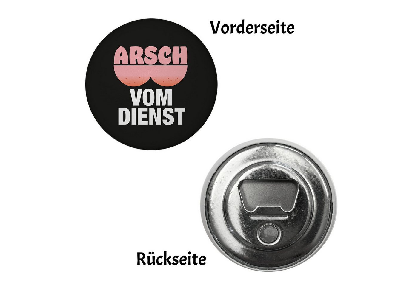 Thumbnail - speecheese Magnet Arsch vom Dienst Magnet mit Flaschenöffner