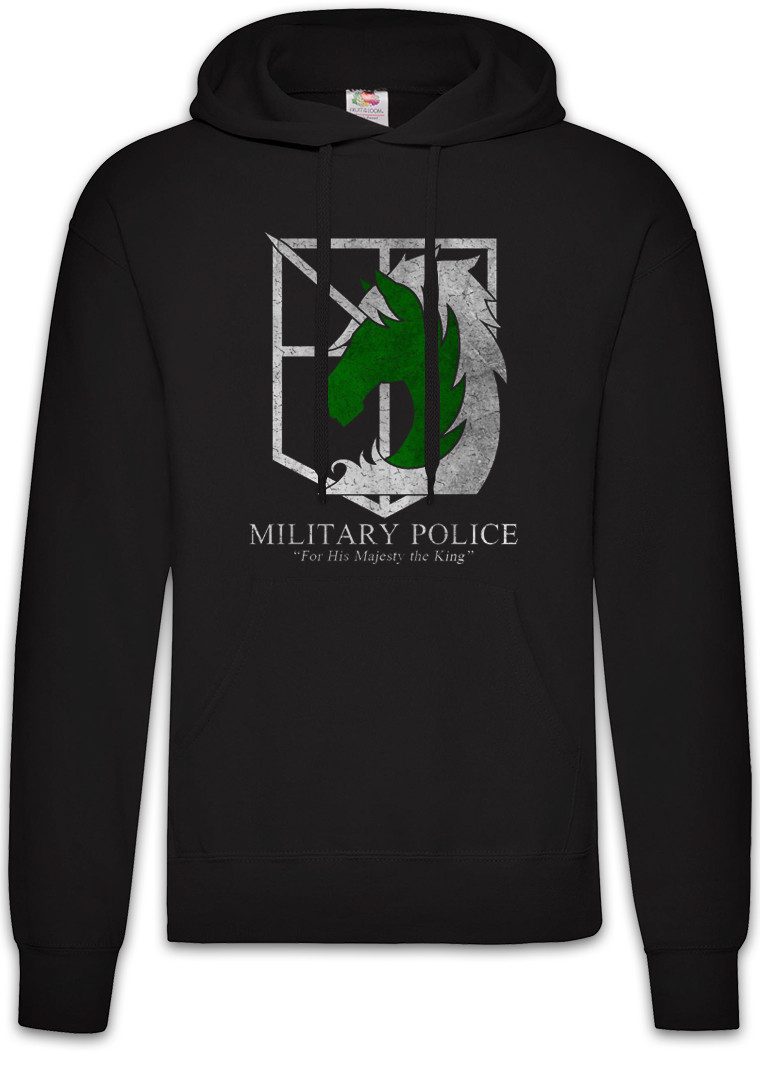 Hoodie Military Police Logo Herren Hoodie Attack On Logo Symbol Titan Sign