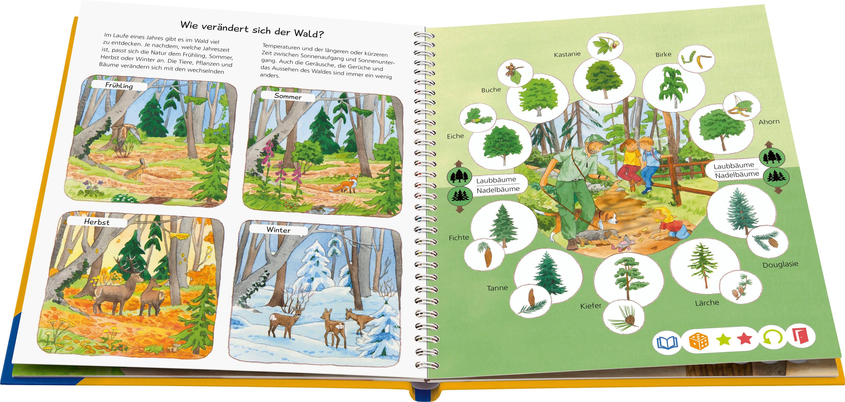 Ravensburger Kinderbuch tiptoi® WWW Unser Wald, Made in Europe