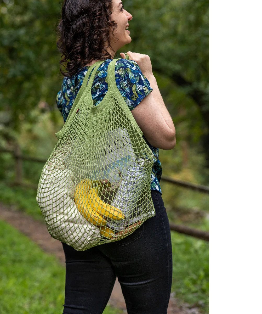 Tranquillo Einkaufsbeutel Tranquillo Netzbeutel/Einkaufsnetz BICOLOR, 100 % günstig online kaufen