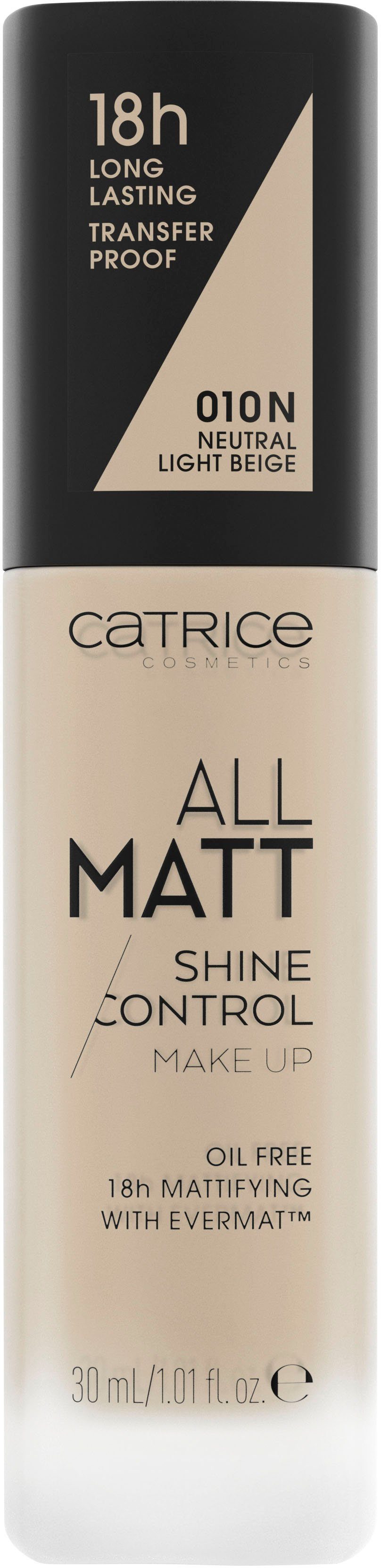 All Foundation Neutral Light Up Make Matt Beige Catrice Shine Control