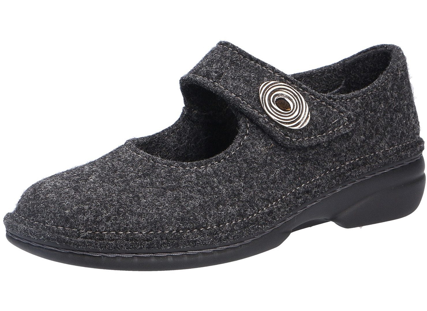 Finn Comfort Damen Hausschuhe RAMSAU grau Größe Hausschuh