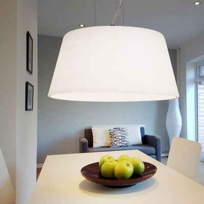 EGLO LED Pendelleuchte, Leuchtmittel inklusive, Warmweiß, LED Glas Wischtechnik Decken Beleuchtung Hänge Lampe Pendel Strahler