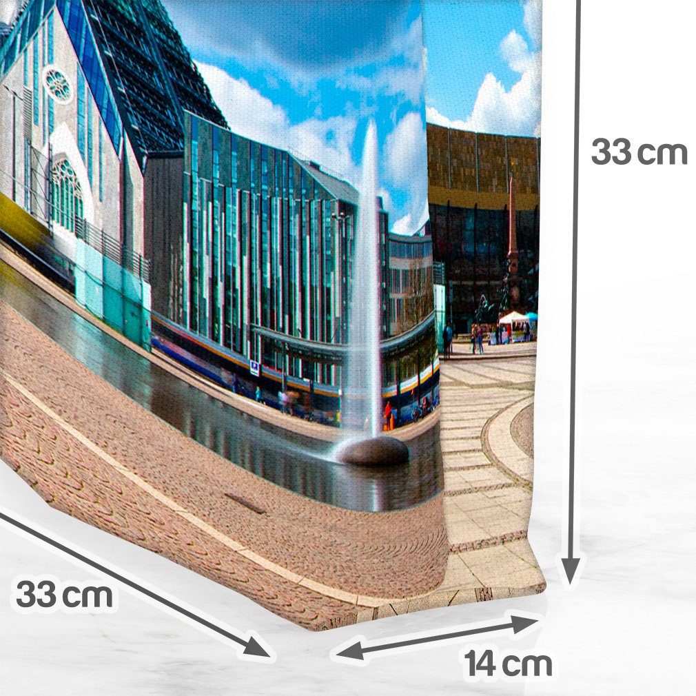 Völkerschlachtendenkmal Leipziger Sachsen VOID Leipzig Augustusplatz Henkeltasche Thoma (1-tlg),