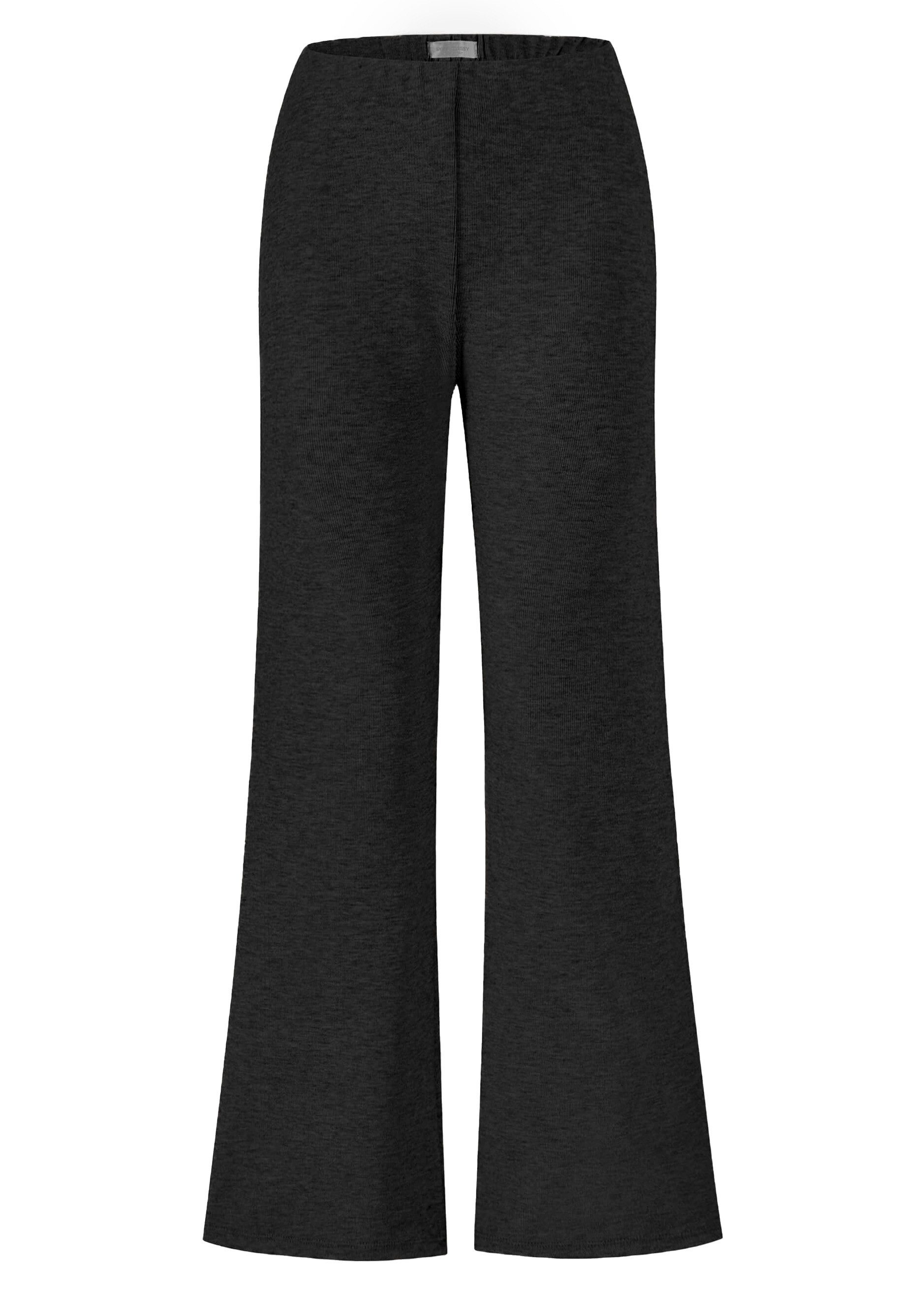 SASSYCLASSY Marlene-Hose Flared Jerseyhose Damen Jersey-Pants günstig online kaufen