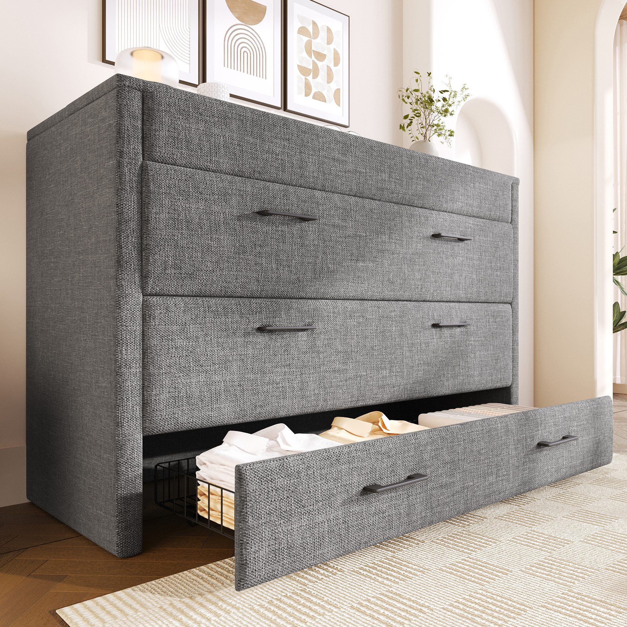 Flieks Schrankbett Umwandelbares Polsterbett 140x200cm mit günstig online kaufen