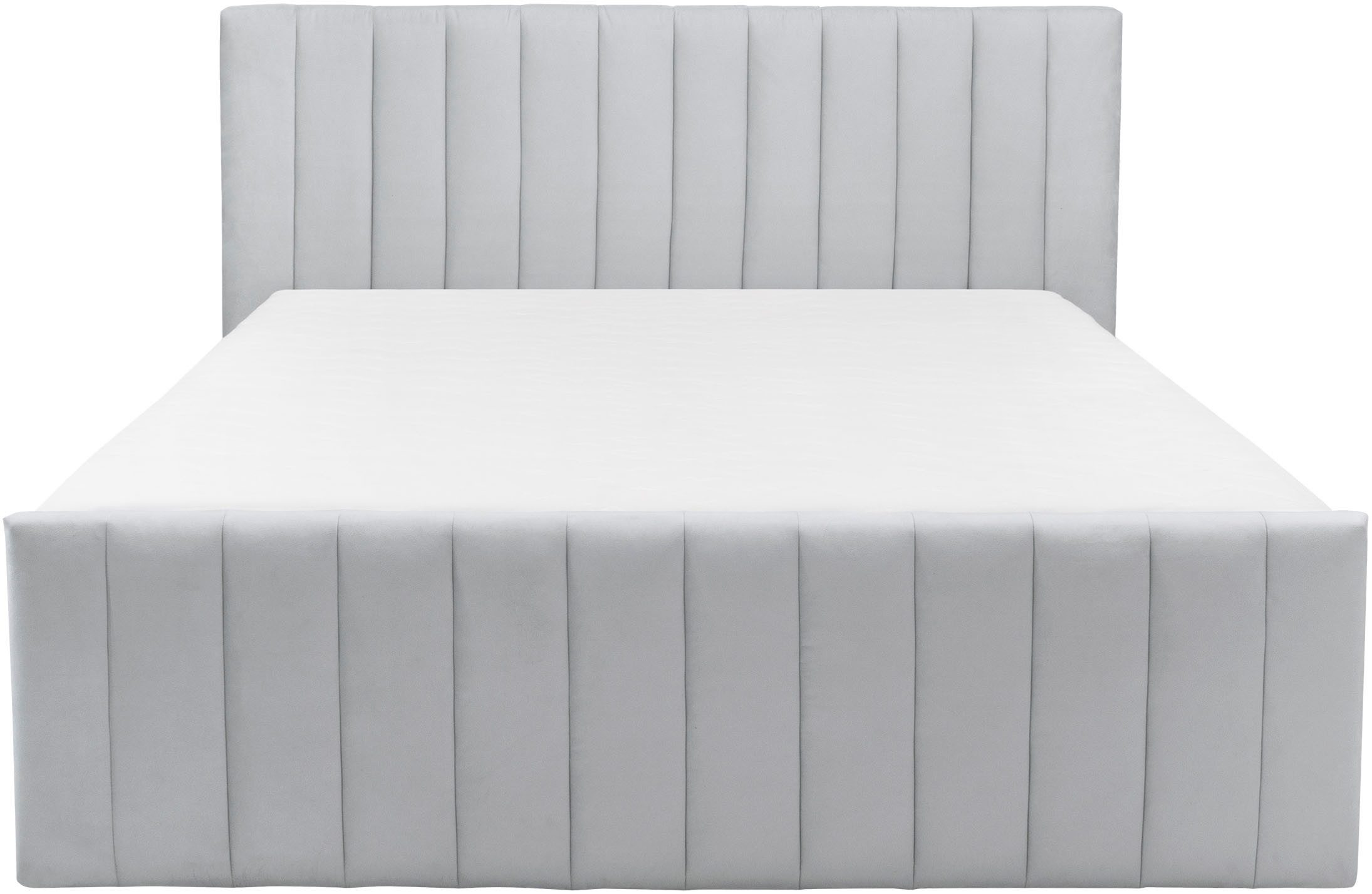 Home affaire Boxbett EFFY, Stauraumbett mit Bettkasten, TFK-Matratze H2-H4, inkl. Topper, weicher Bezugsstoff, Liegefläche 180 cm x 200 cm – Bild 4 von 5