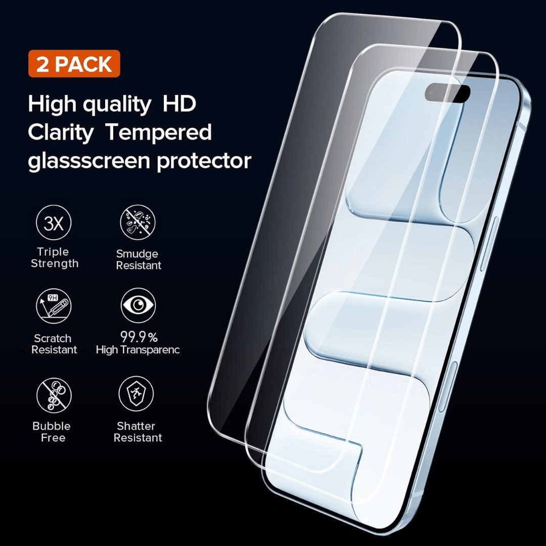 SmartUP Handyhülle + 2X Schutzglas für iPhone Air Display Panzerglas Panzerfolie Case 9H 6,6 Zoll, kompletter Rundumschutz, MagSafe-Technologie – Bild 3 von 5