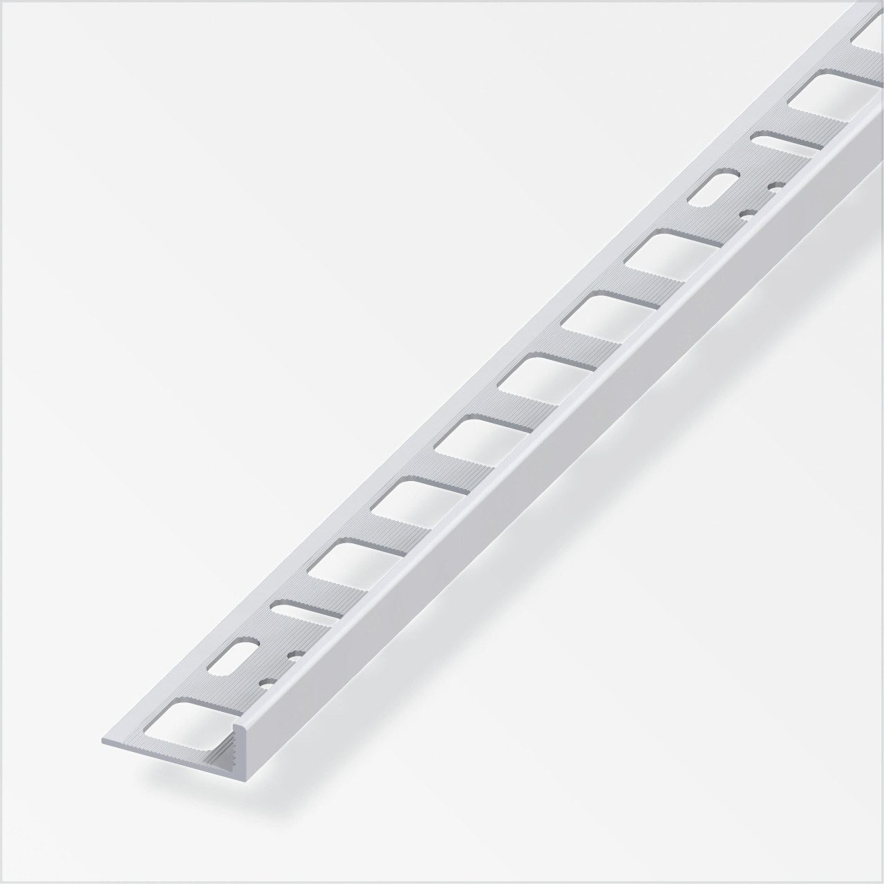 alfer Winkelprofil alfer Winkelprofil PVC glatt grau