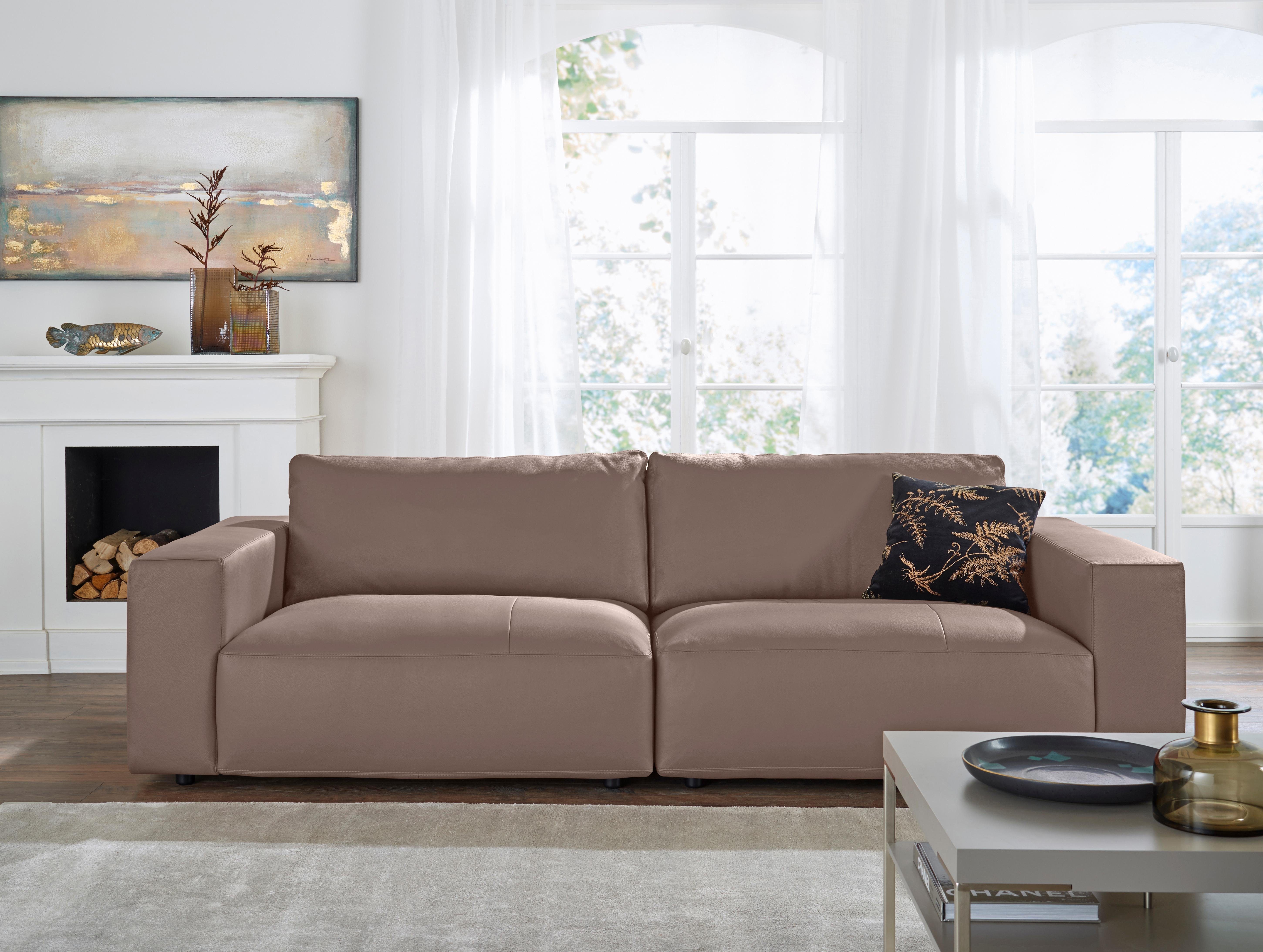 LUCIA, 3-Sitzer Qualitäten in M GALLERY und Nähten, Musterring Big-Sofa branded 4 unterschiedlichen by vielen