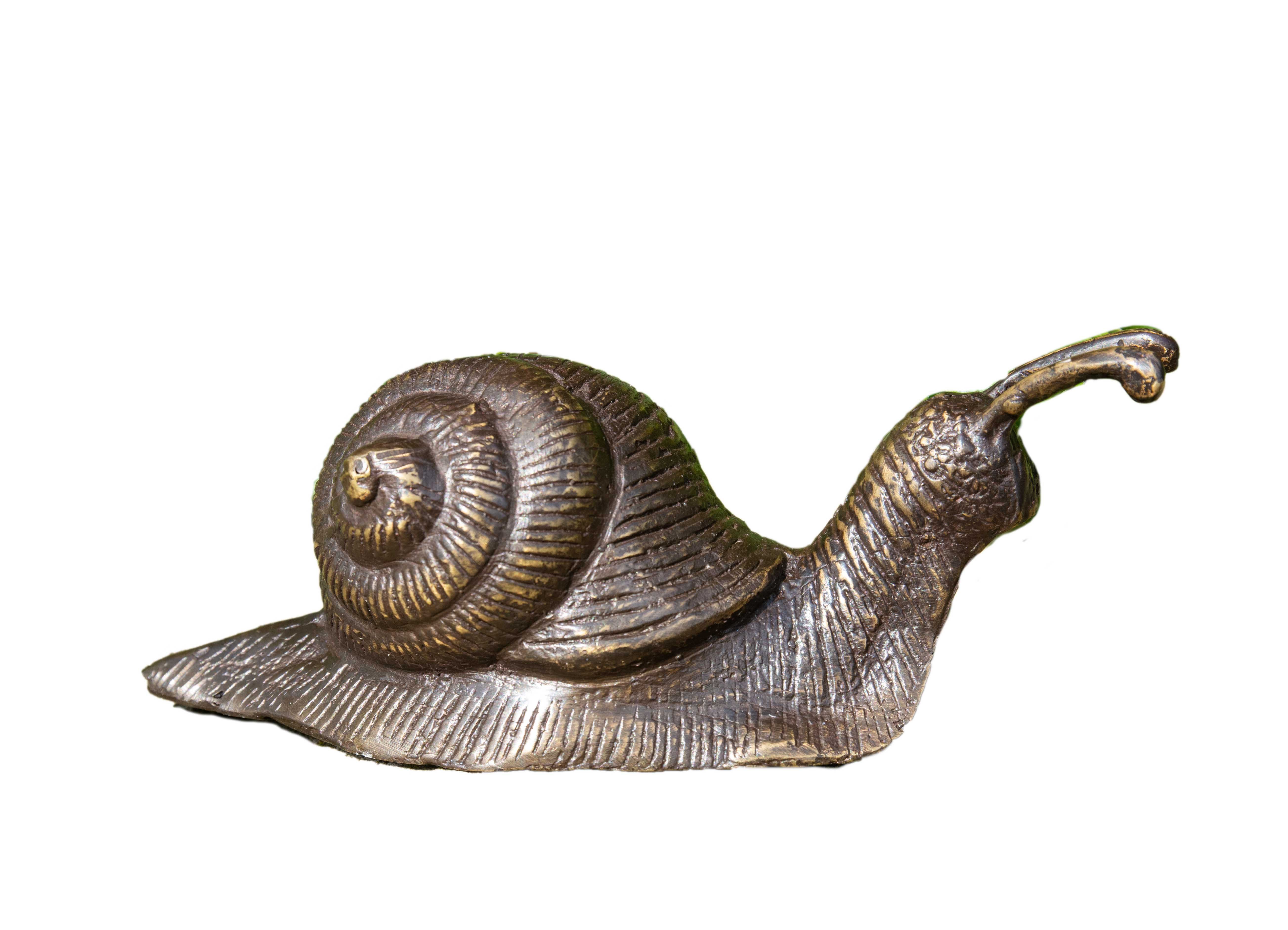 IDYL Dekofigur IDYL Bronze-Skulptur Schnecke groß günstig online kaufen