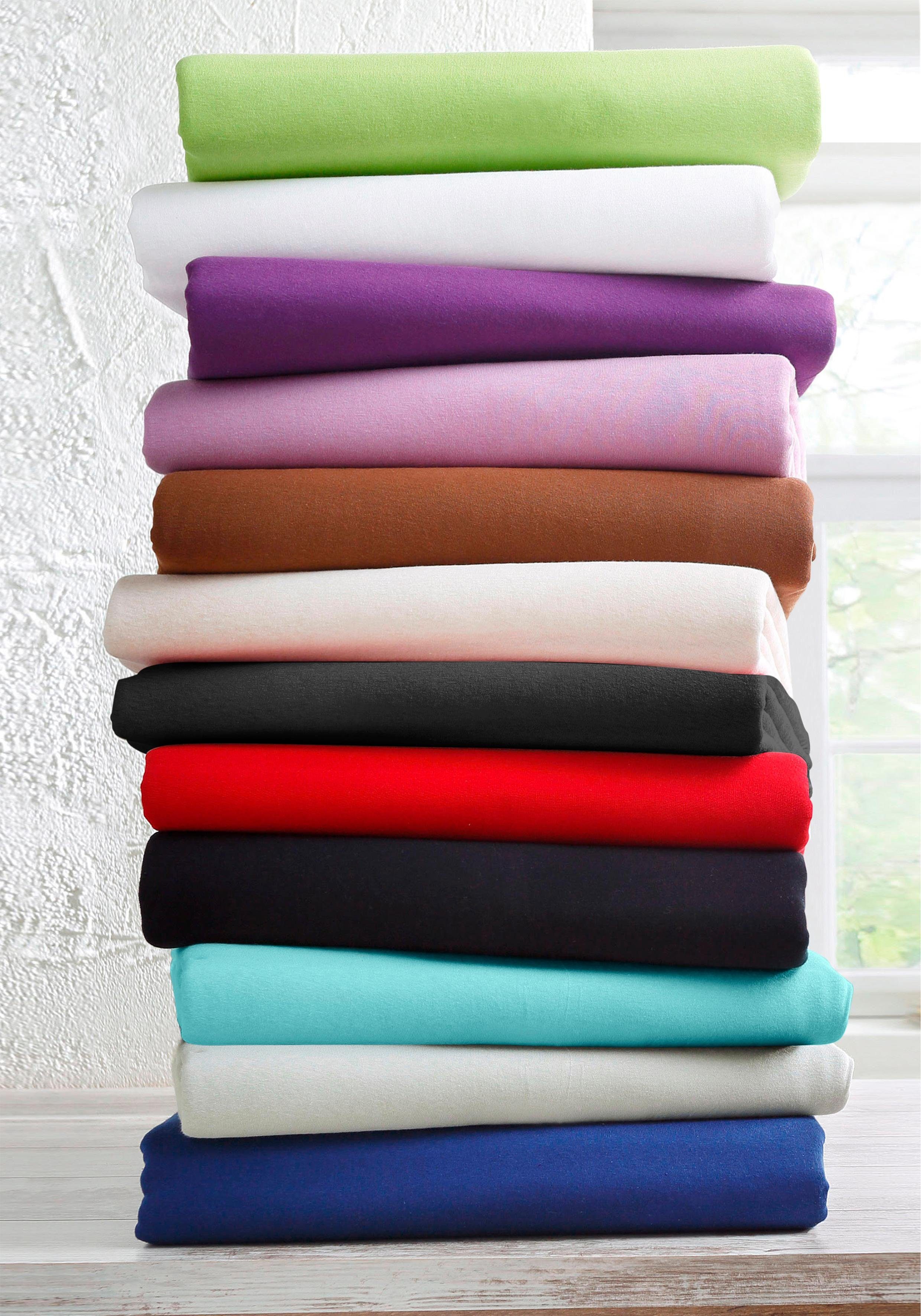 bellana Spannbettlaken bellana premiumstretch, Mako-Jersey, Gummizug: günstig online kaufen